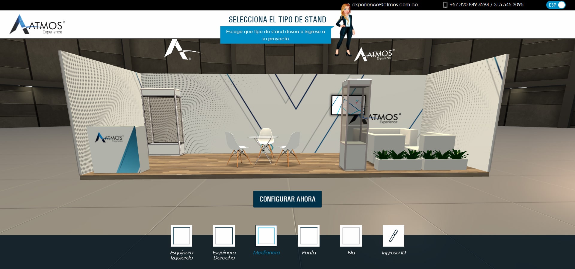 Plataforma Atmos Experience