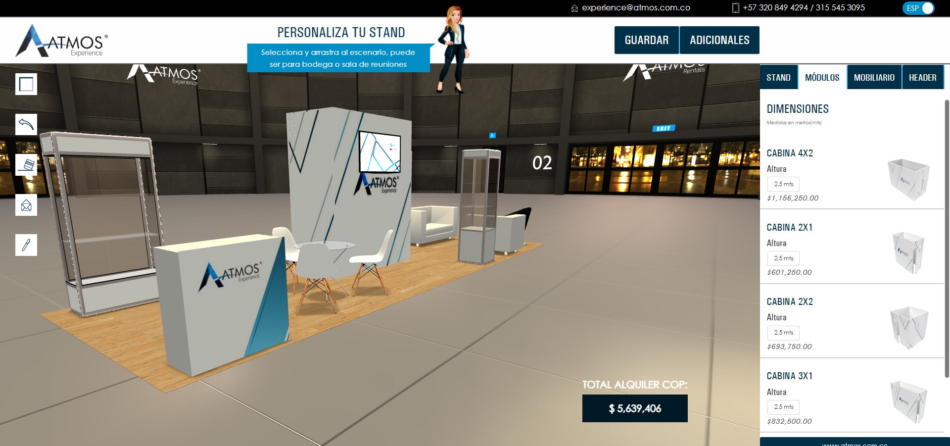 Plataforma Atmos Experience