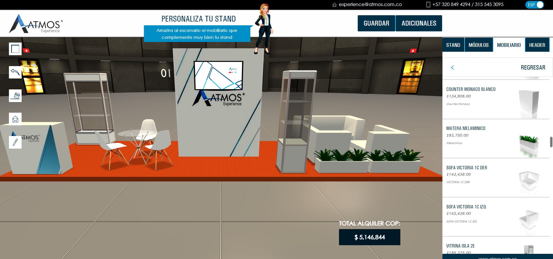 Plataforma Atmos Experience
