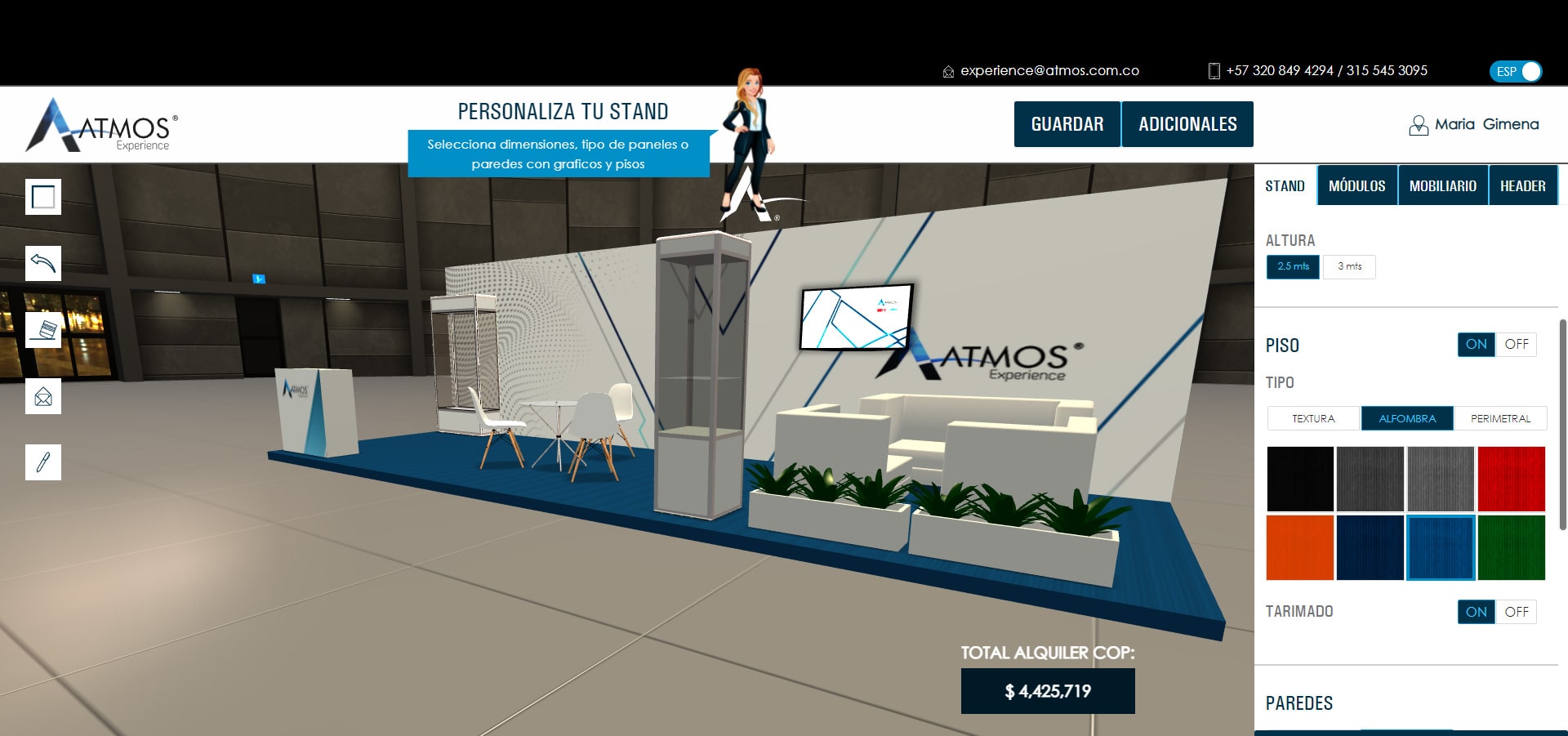 Plataforma Atmos Experience