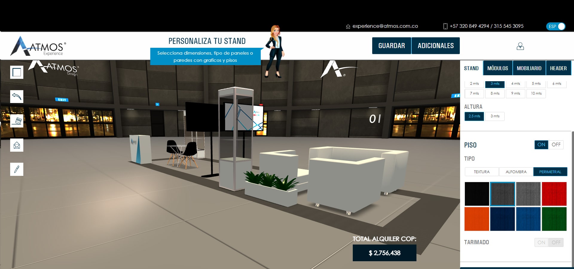 Plataforma Atmos Experience