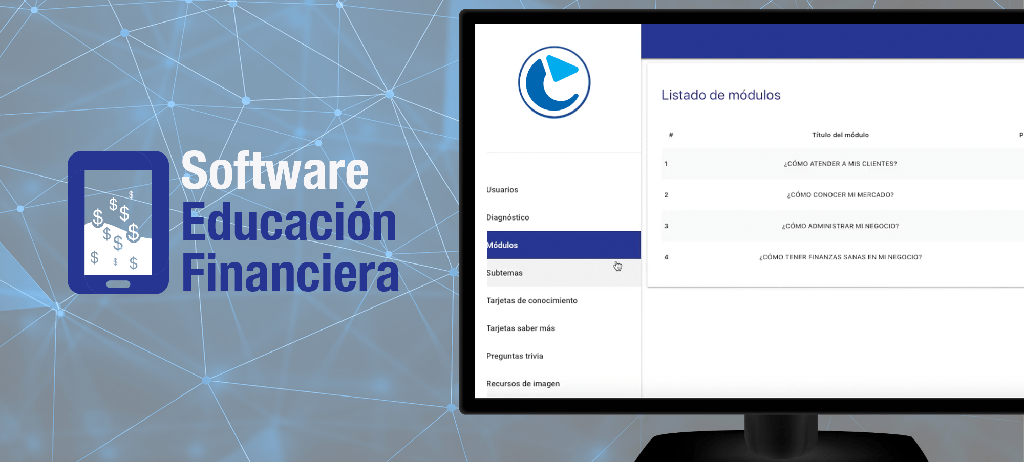 Software de educación financiera
