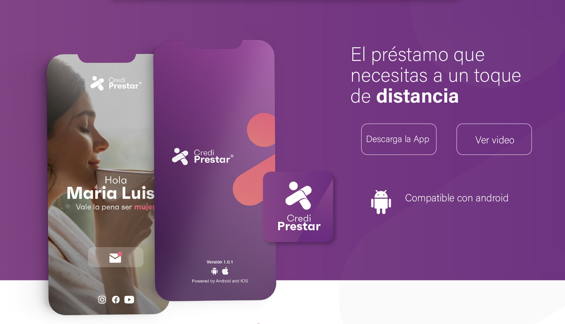 Landing Page Crediprestar