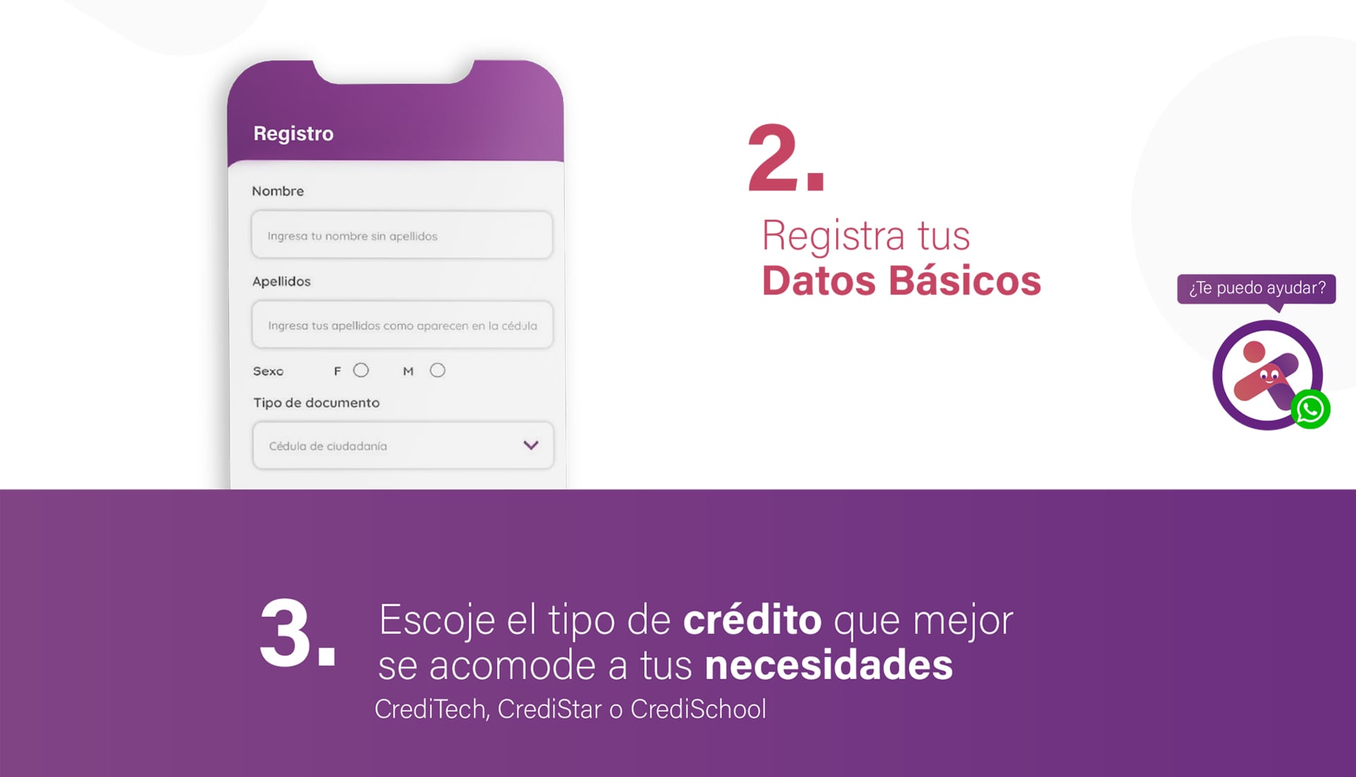 Landing Page Crediprestar